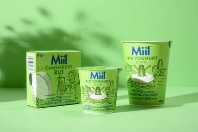 牛乳制品包裝設(shè)計(jì)賞析——Miil 包裝制品